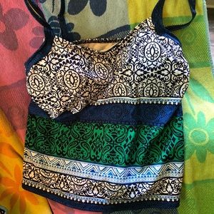 Land’s End tankini top size 16 EUC